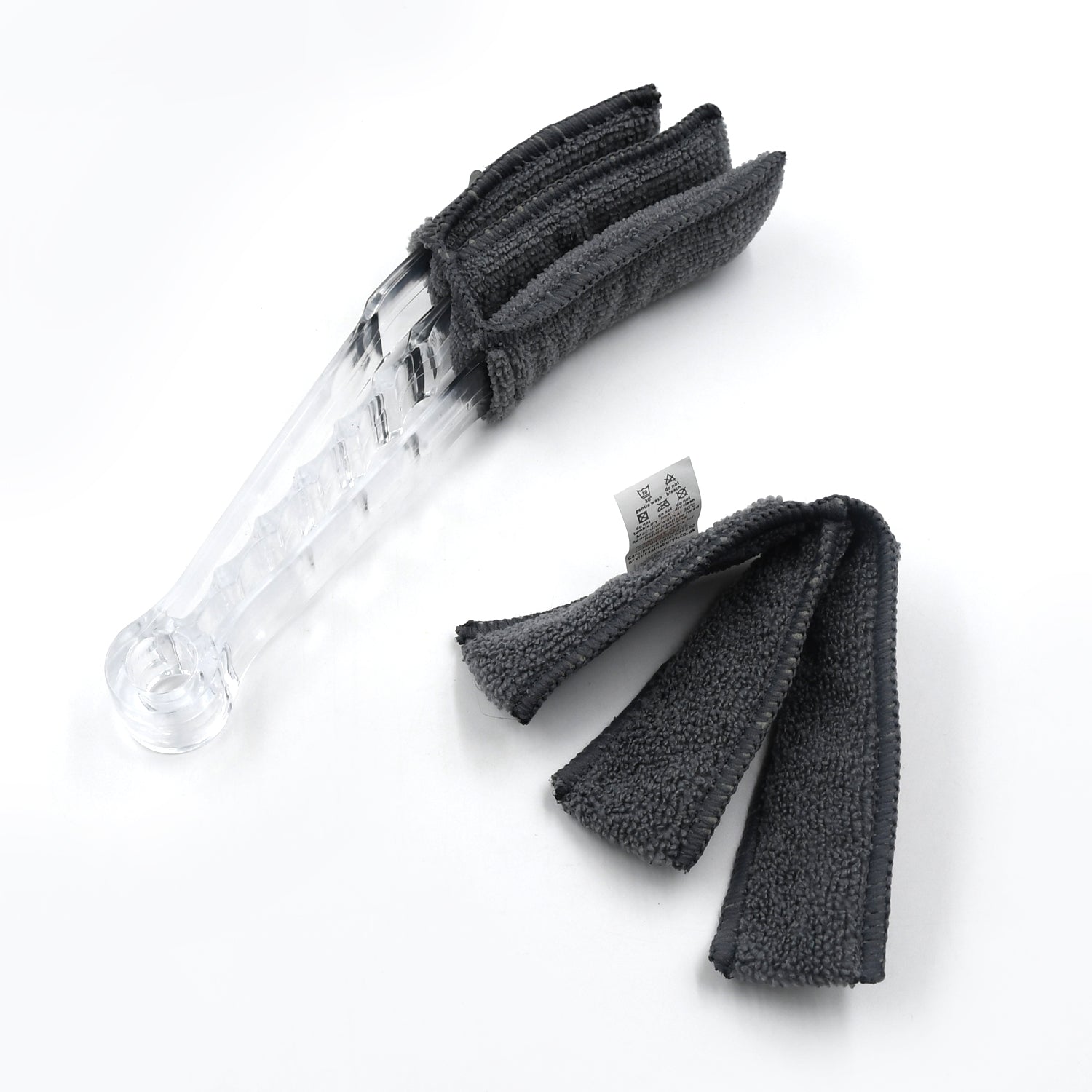 7729 Window Blind Cleaner Duster Brush with Microfiber Sleeves - Blind Cleaner Tools for Window Shutters Blind Air Conditioner Jalousie Dust 7729 Window Blind Cleaner Duster Brush with Microfiber Sleeves - Blind Cleaner Tools for Window Shutters Blind Air Conditioner Jalousie Dust